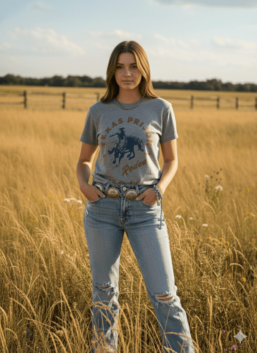Texas Prison Rodeo Huntsville Graphic Tee - Wild Junkie - Flyclothing LLC