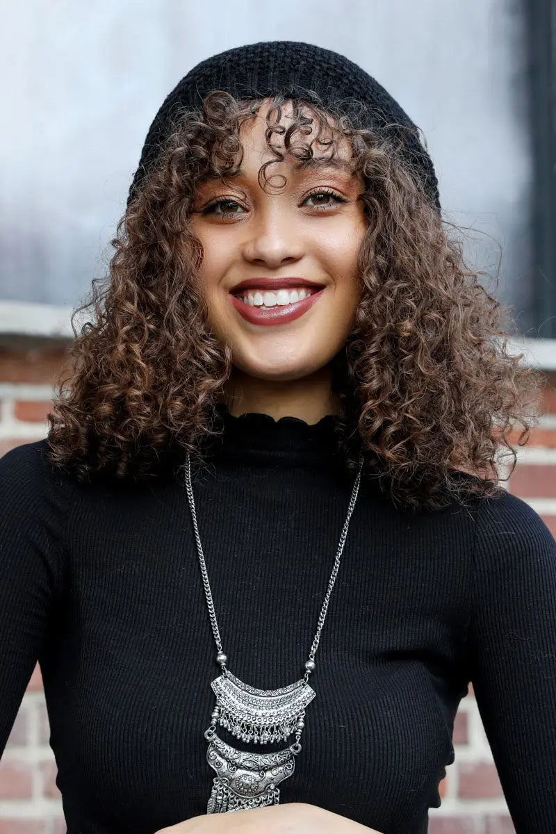 Textured Slouch Beanie - Boho Clothing and Accessories - Flyclothing LLC