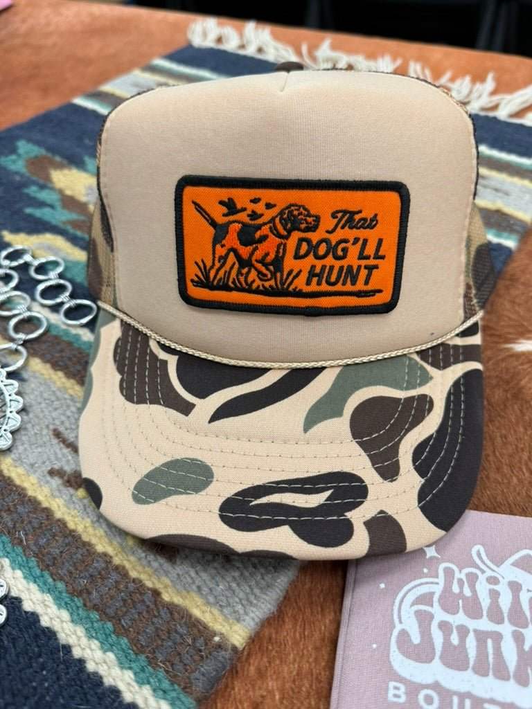 That Dog'll Hunt Patch Trucker Hat - Wild Junkie - Flyclothing LLC