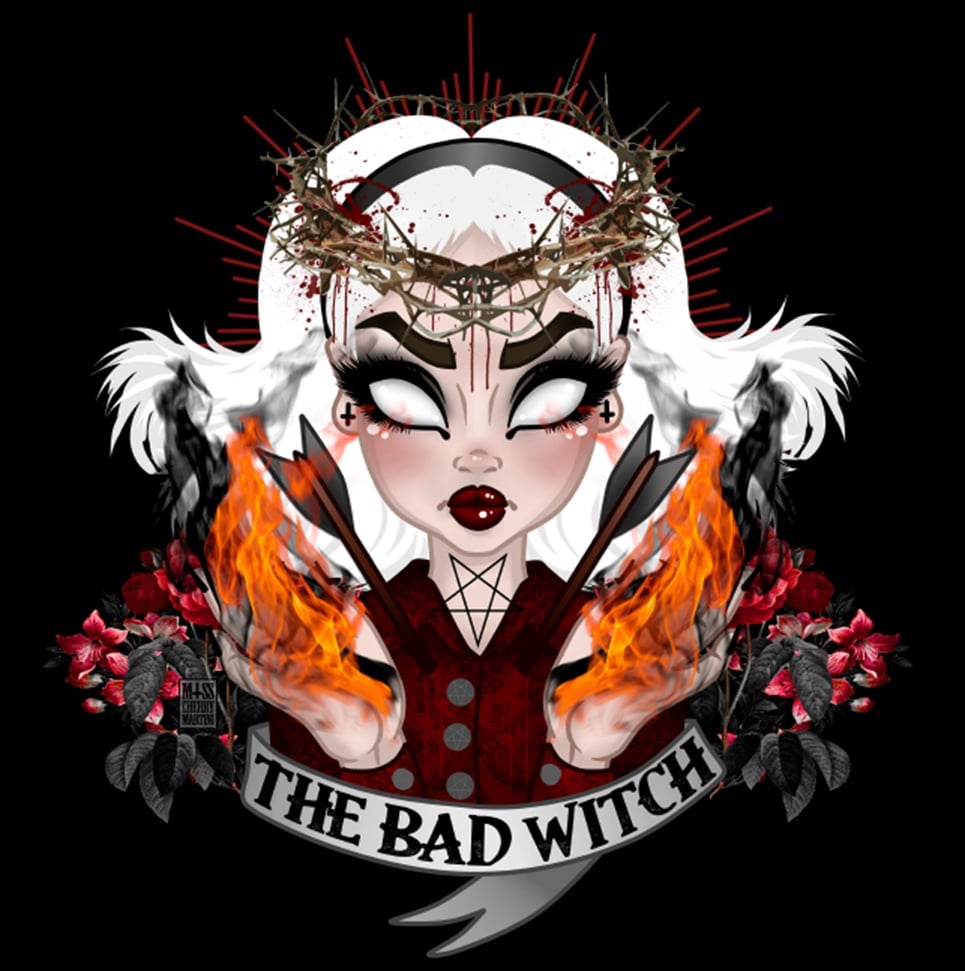 Black Market Art Company The Bad Witch Print