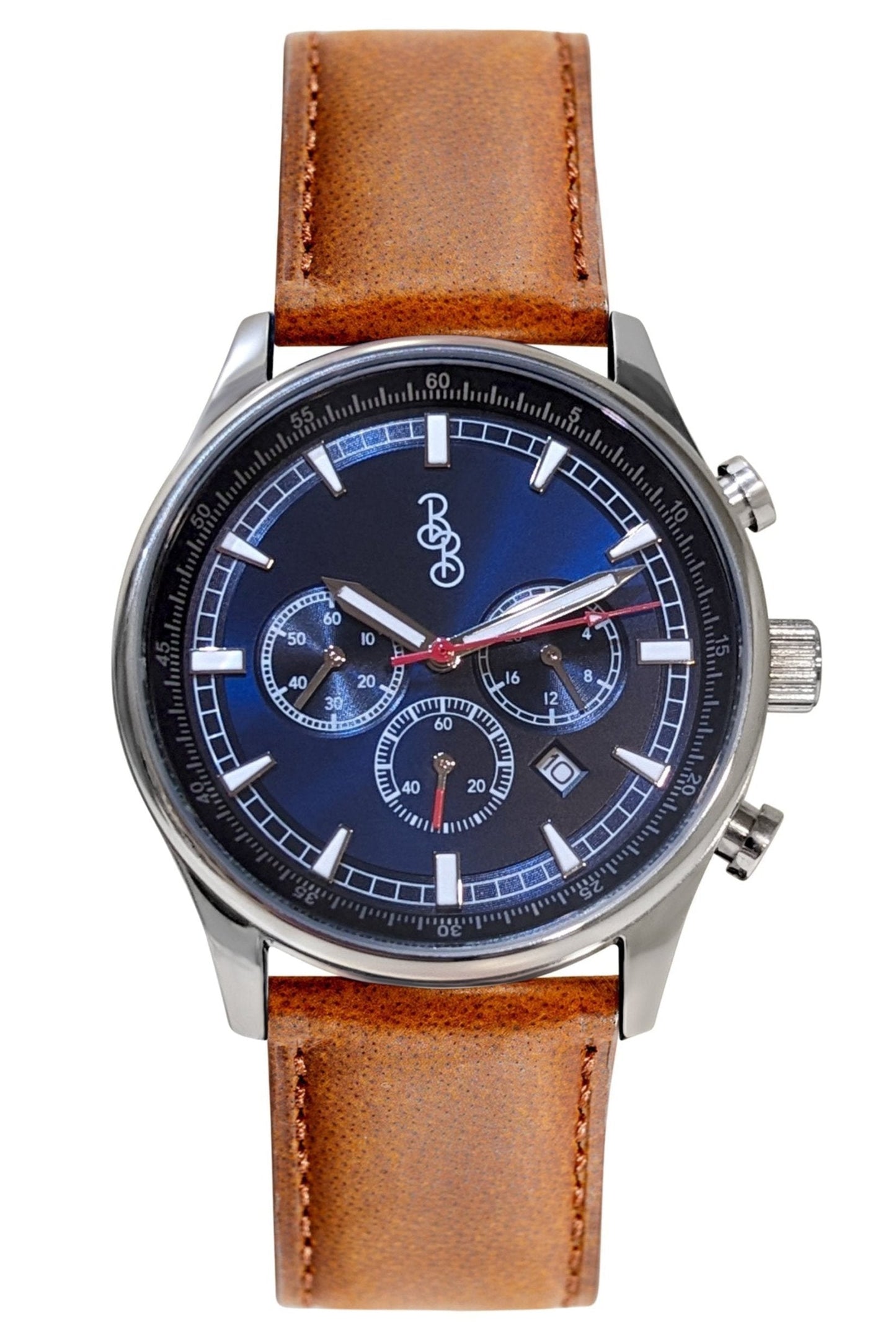 Blue Sport Chronograph - The Beyond Boring Watch Company - Flyclothing LLC
