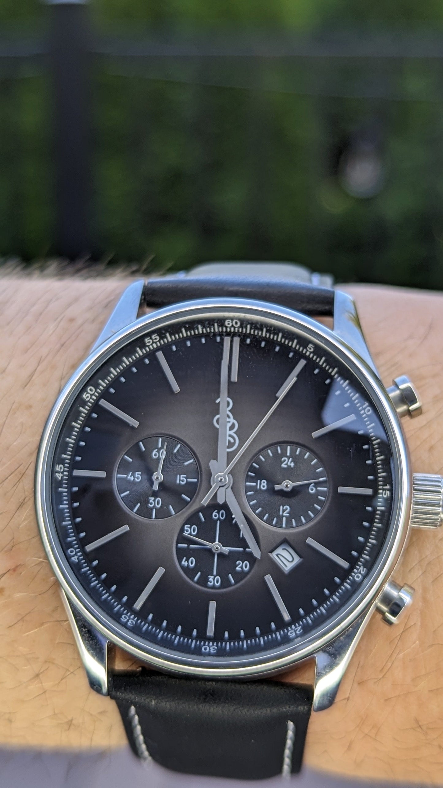 Gray Retro Chronograph - The Beyond Boring Watch Company - Flyclothing LLC