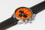 Orange and Black Chronograph - The Beyond Boring Watch Company - Flyclothing LLC