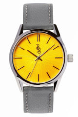 Yellow Sunburst Watch - The Beyond Boring Watch Company - Flyclothing LLC