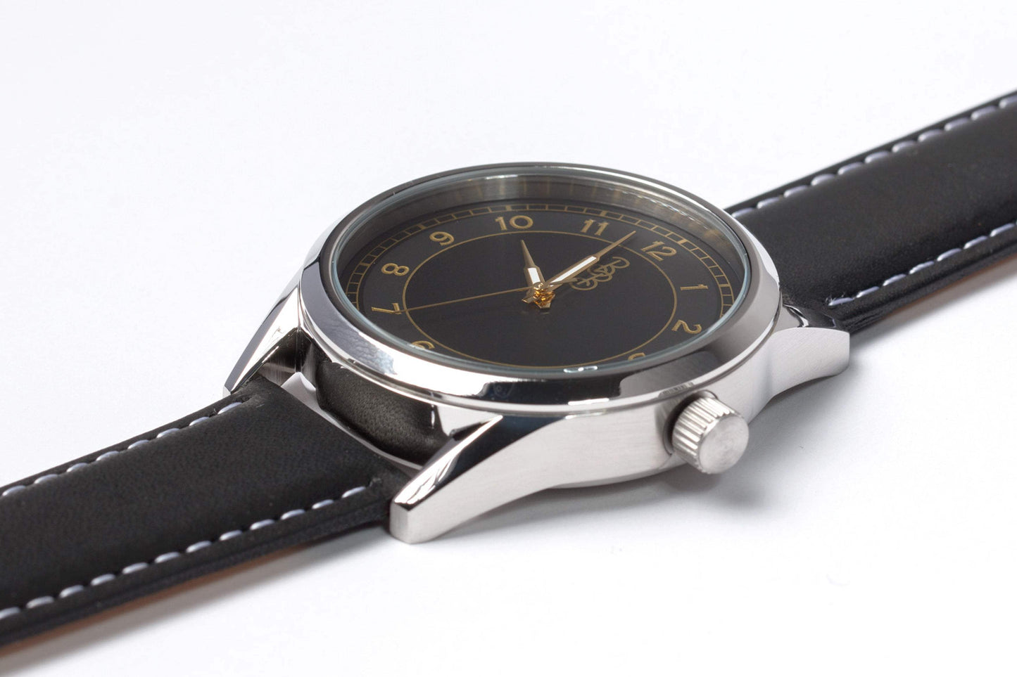 Black and Gold Classic Watch - The Beyond Boring Watch Company - Flyclothing LLC