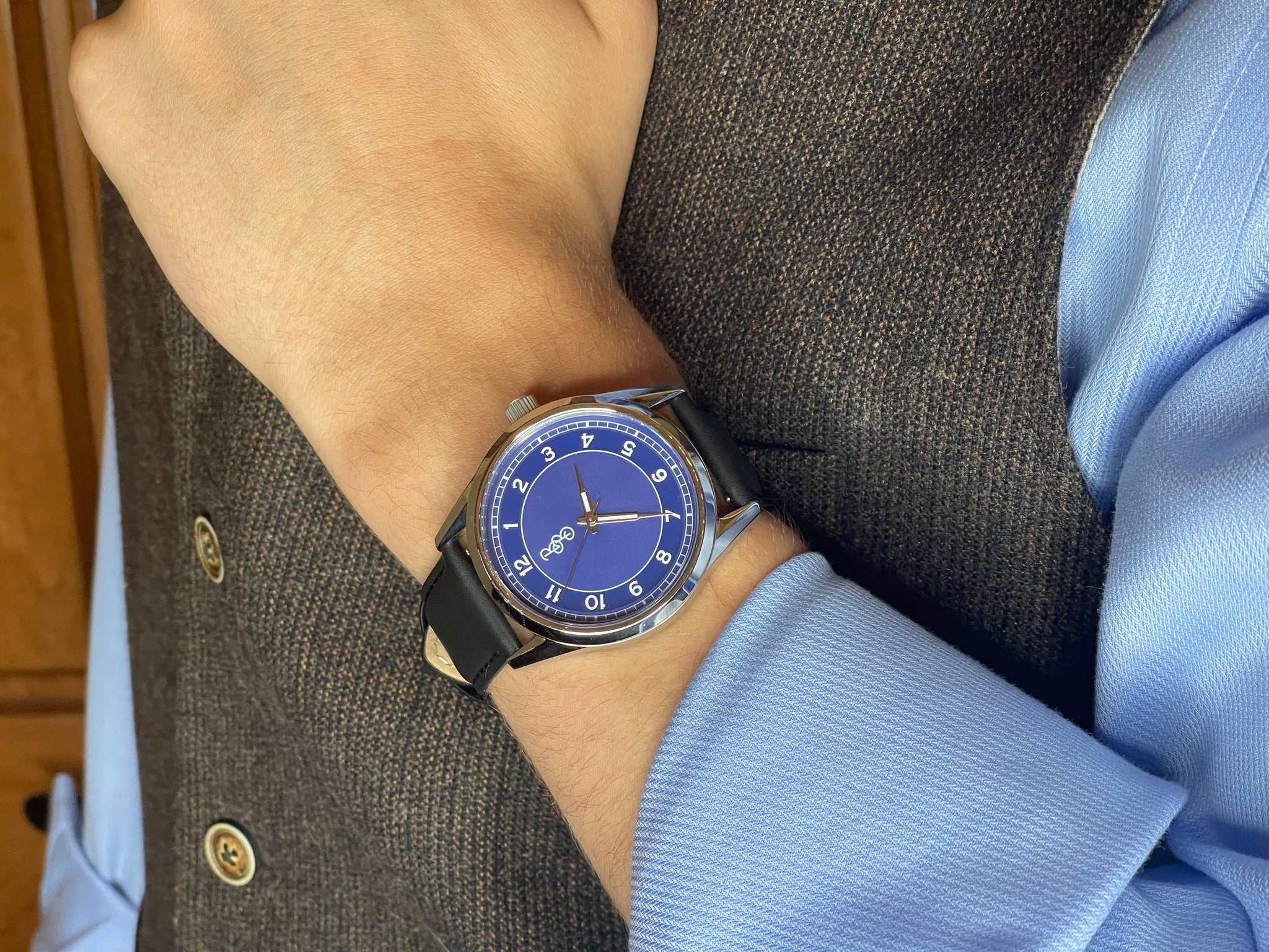 Blue Classic Watch - The Beyond Boring Watch Company - Flyclothing LLC