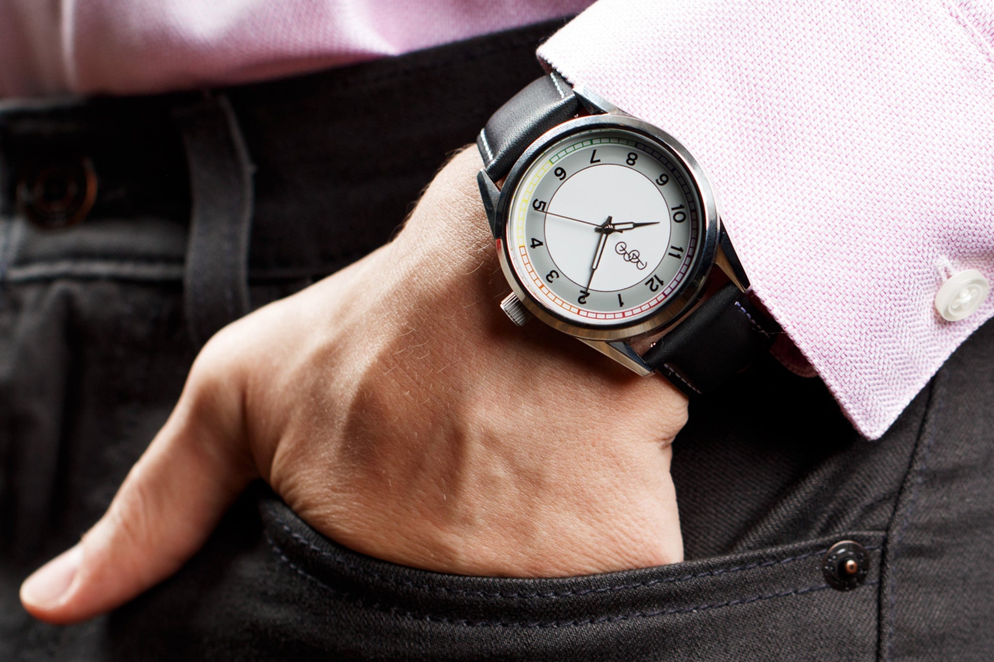 Rainbow Classic Watch - The Beyond Boring Watch Company - Flyclothing LLC