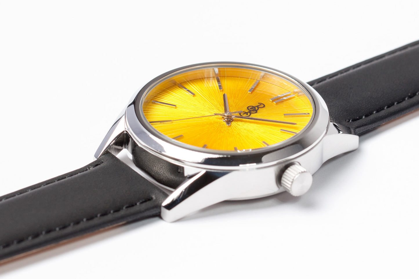 Yellow Sunburst Watch - The Beyond Boring Watch Company - Flyclothing LLC