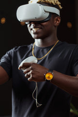 Yellow Sunburst Watch - The Beyond Boring Watch Company - Flyclothing LLC