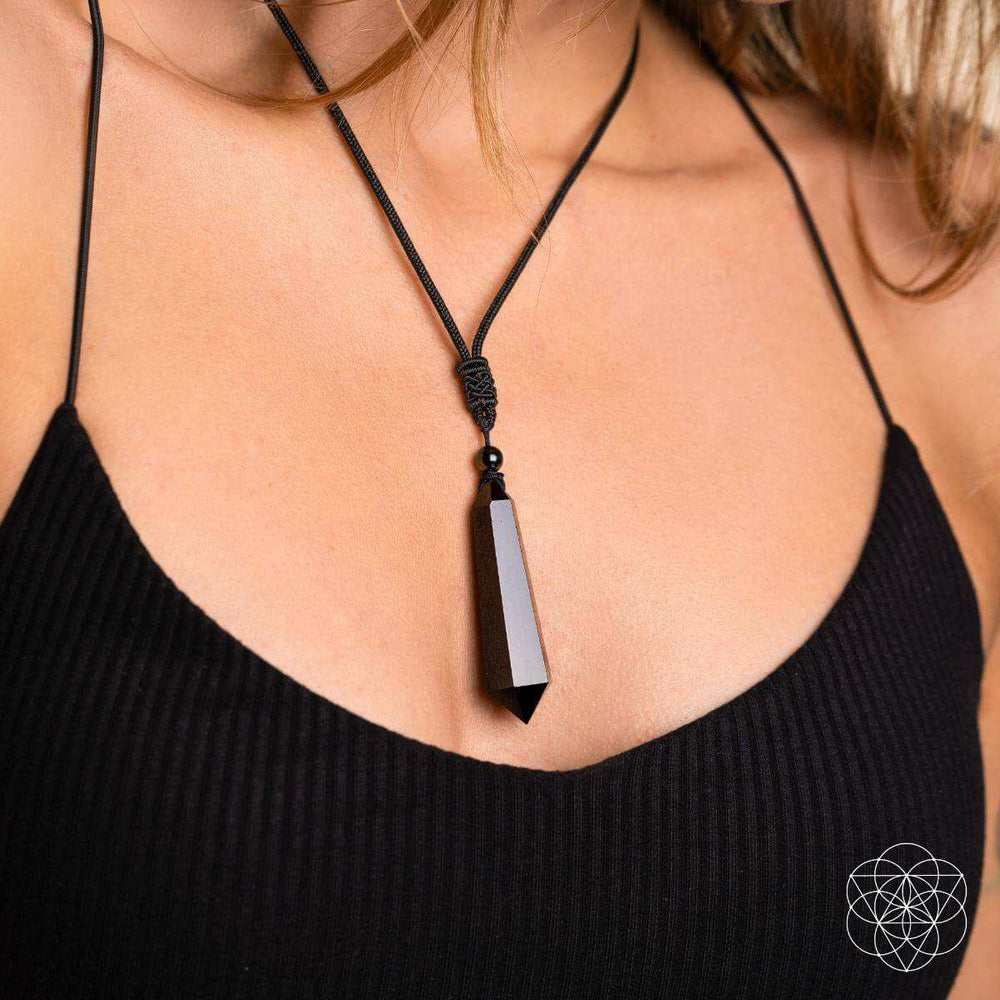 The Black Obsidian Talisman of Protection - Conscious Items - Flyclothing LLC
