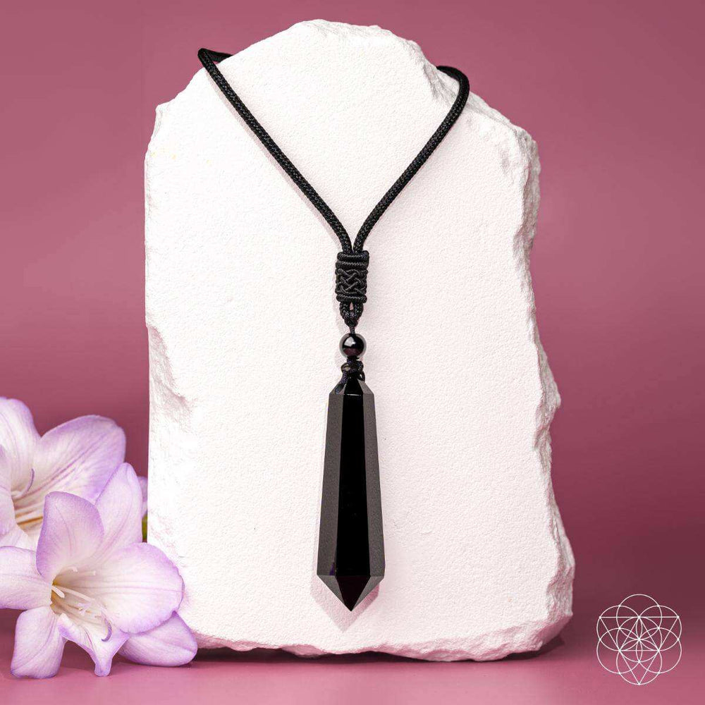 The Black Obsidian Talisman of Protection - Conscious Items - Flyclothing LLC