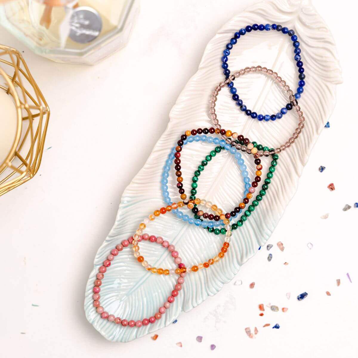 The Chakra-Balancing Bracelets Set - Conscious Items - Flyclothing LLC