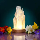 The Cleanse-All Selenite Lamp - 2 Pounds of Healing Power - Conscious Items - Flyclothing LLC