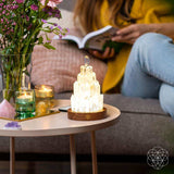 The Clear Quartz Manifestation Tower Lamp - Conscious Items - Flyclothing LLC