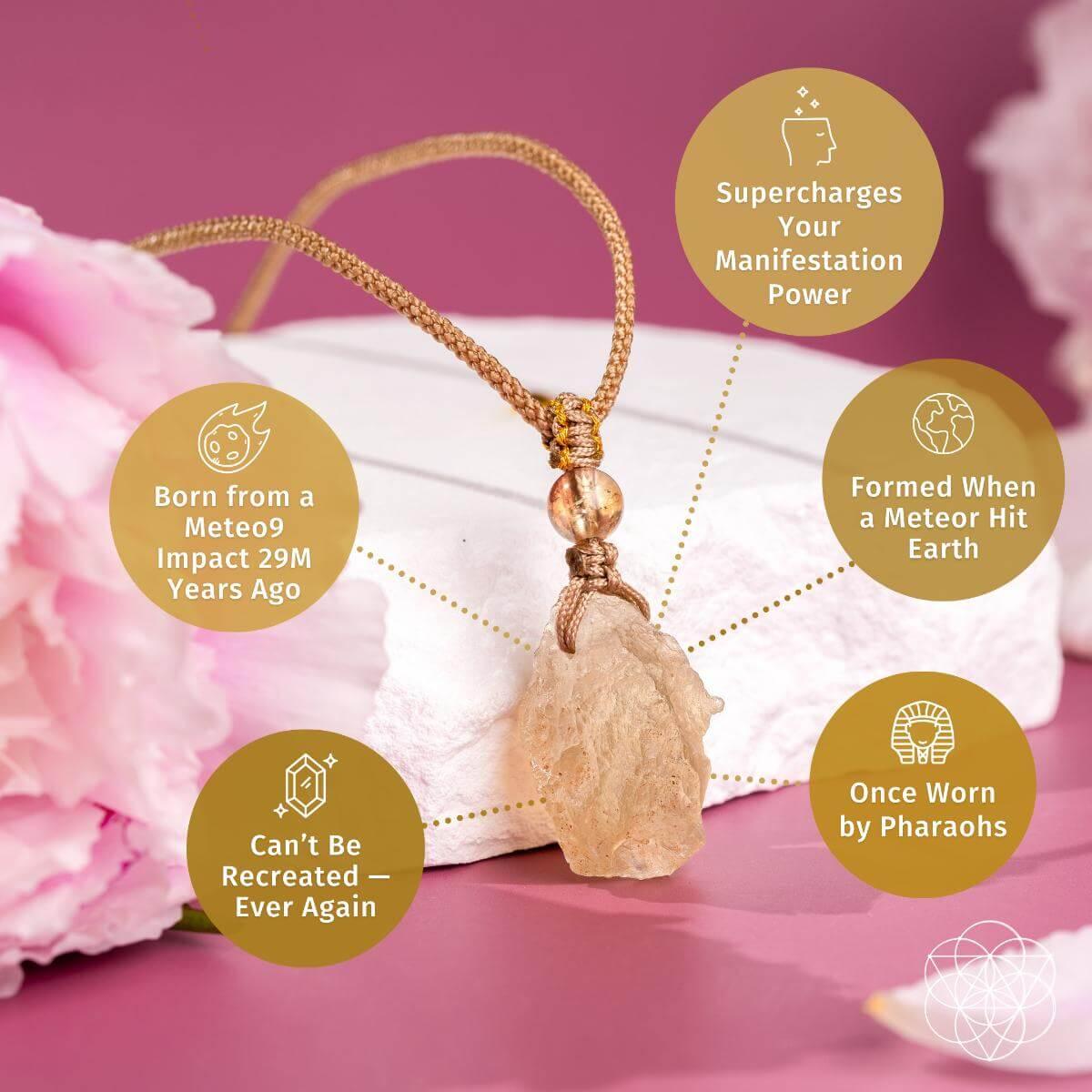 The Destiny Relic – Libyan Desert Glass Pendant - Conscious Items - Flyclothing LLC