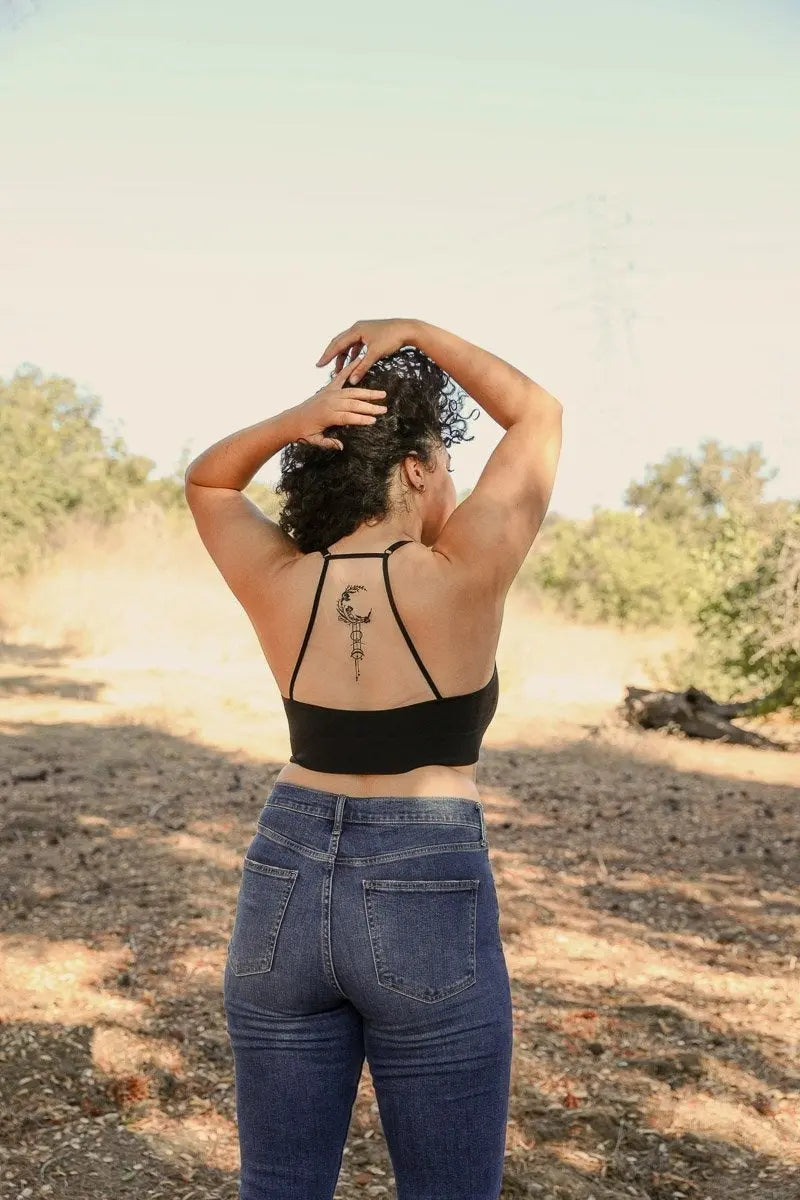 The Crescent Moon Dreamcatcher Bralette ✌🏻 - Boho Clothing and Accessories - Flyclothing LLC