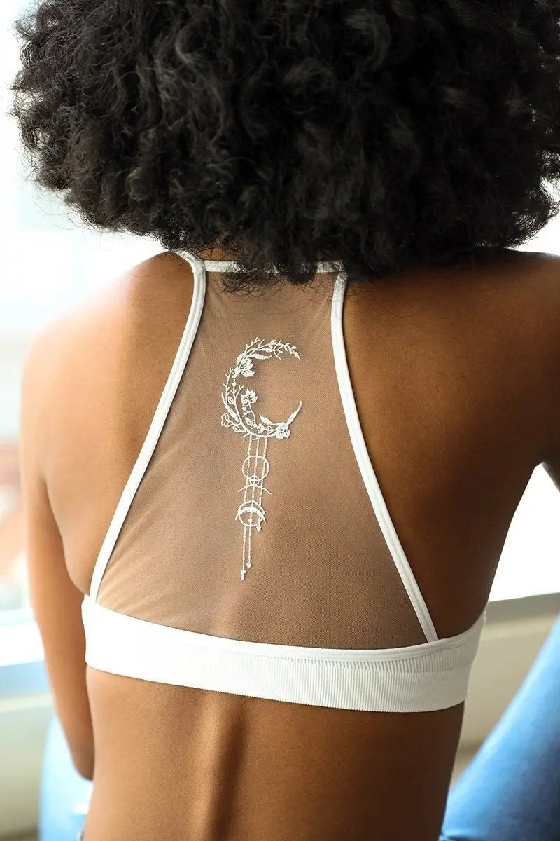 The Crescent Moon Dreamcatcher Bralette ✌🏻 - Boho Clothing and Accessories - Flyclothing LLC