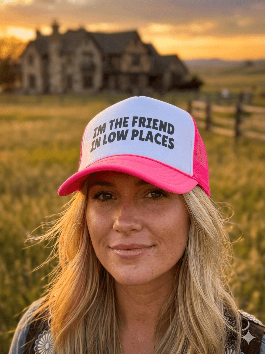 The Friend In Low Places Trucker Hat - Wild Junkie - Flyclothing LLC