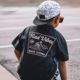 THE MAVERICKS TEE - FADED BLACK