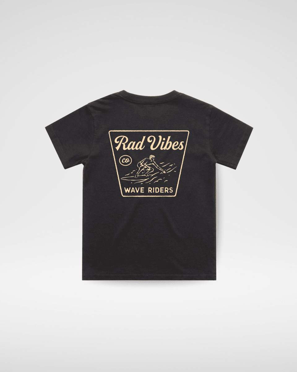 THE MAVERICKS TEE - FADED BLACK