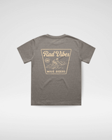 THE MAVERICKS TEE - FADED GREY