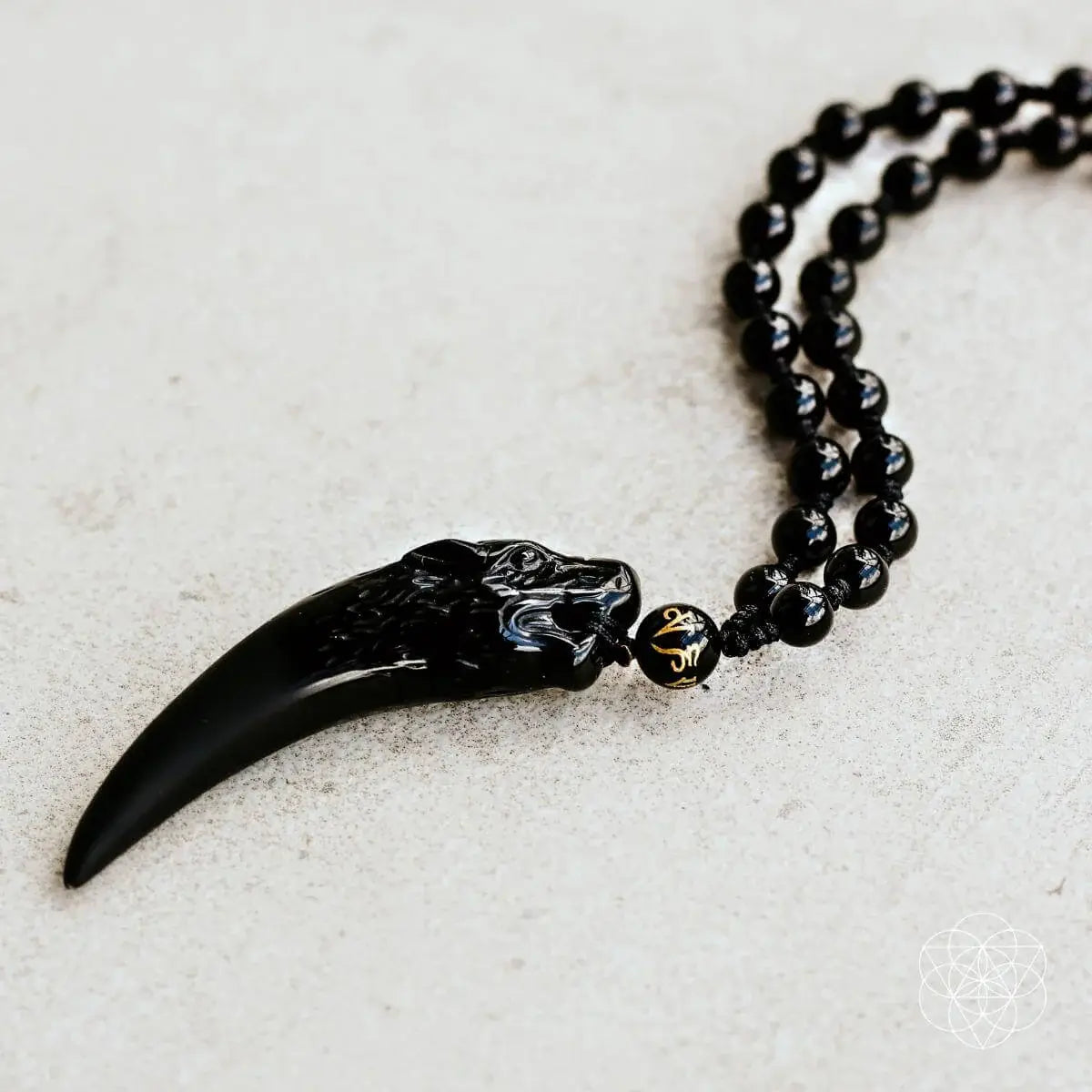 The Obsidian Wolf Pendant - Conscious Items - Flyclothing LLC