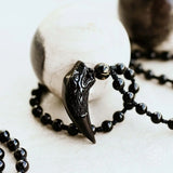The Obsidian Wolf Pendant - Conscious Items - Flyclothing LLC