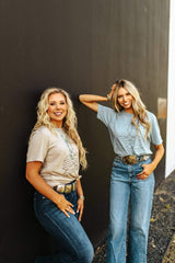 The Original, Viral Boot Stitch Western Graphic Tee - Pink - Wild Junkie - Flyclothing LLC