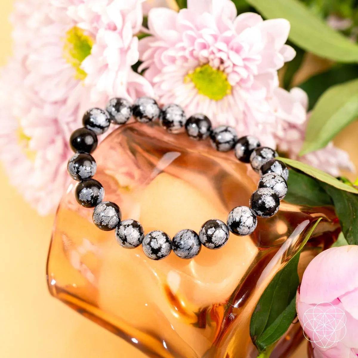 The Pattern Breaker – Snowflake Obsidian Bracelet - Conscious Items - Flyclothing LLC