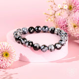 The Pattern Breaker – Snowflake Obsidian Bracelet - Conscious Items - Flyclothing LLC