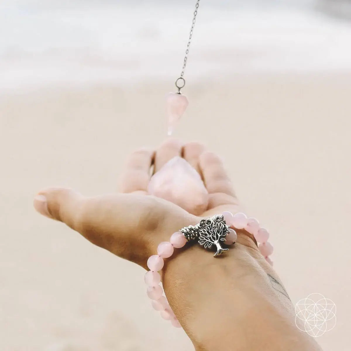 The Rose Quartz Healing Crystal Set - Conscious Items - Flyclothing LLC