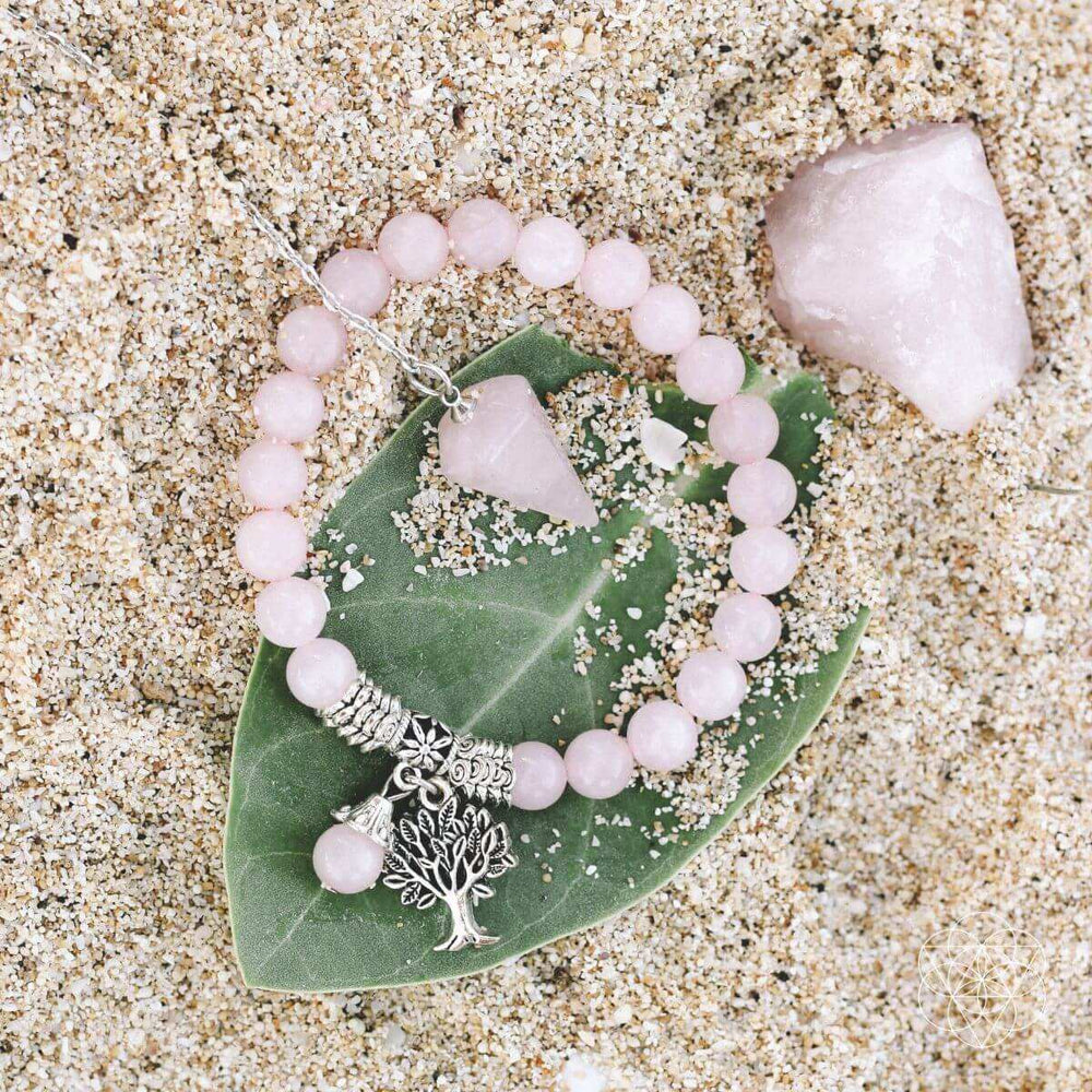 The Rose Quartz Healing Crystal Set - Conscious Items - Flyclothing LLC