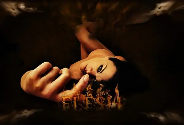 Black Market Art Company The Burden Of Flesh Print - Black Market Art Company - Flyclothing LLC