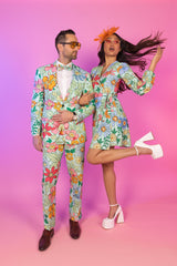 The Garden Party | Floral Derby Suit - Shinesty