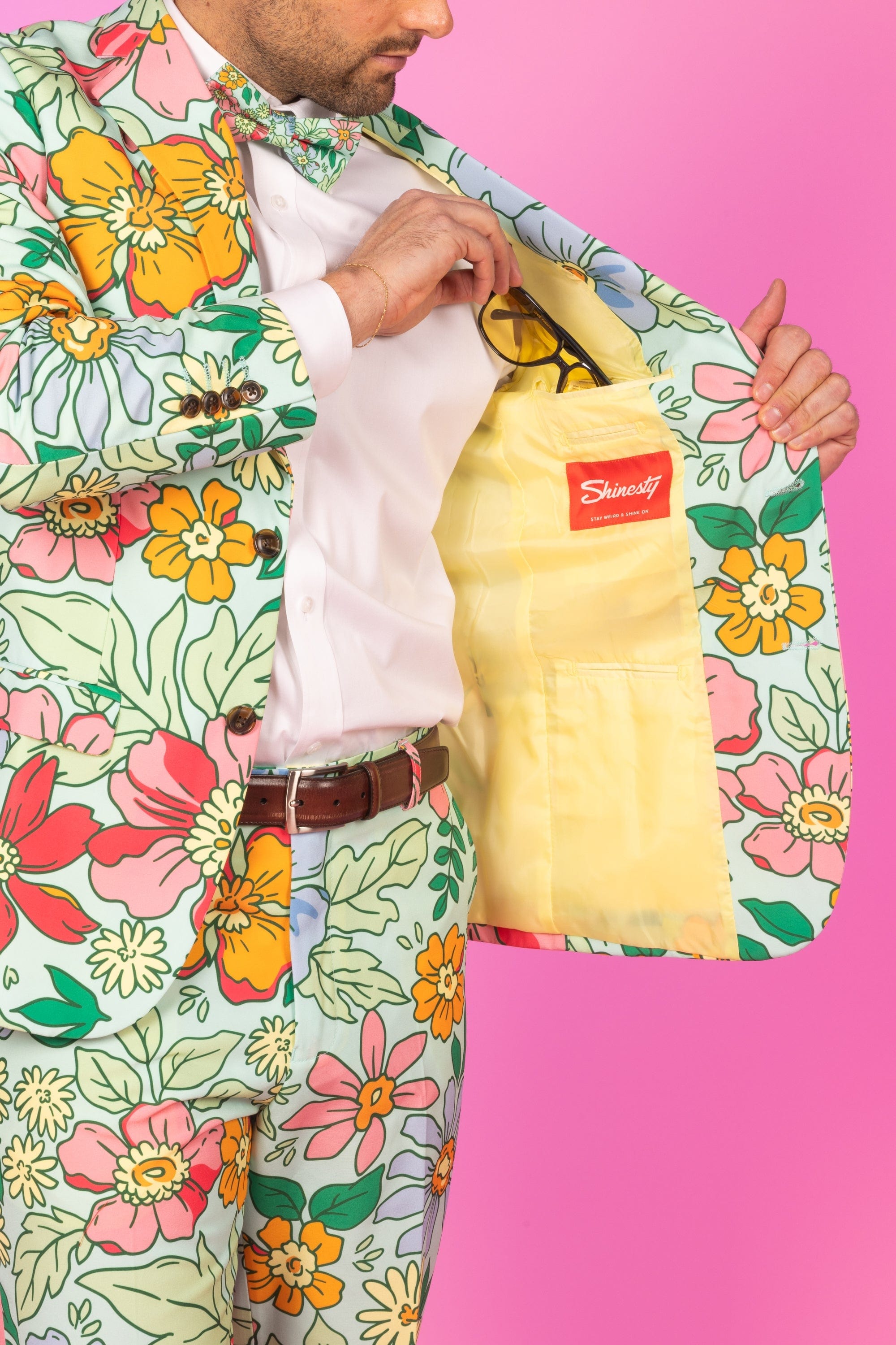 The Garden Party | Floral Derby Suit - Shinesty