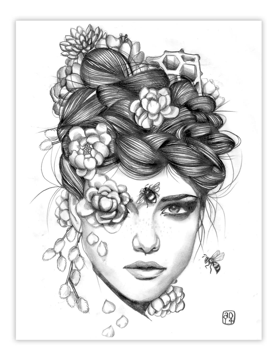 Black Market Art Company The Keeper Print - Black Market Art Company - Flyclothing LLC