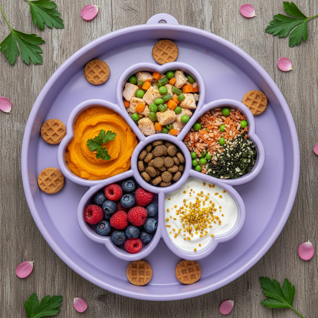 Flower eBowl Deep Slow Feeder Dog Bowl for Enrichment | USA Made - SodaPup/True Dogs, LLC - Flyclothing LLC