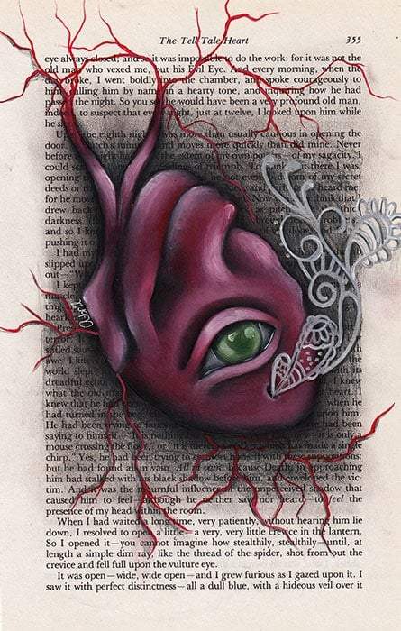 Black Market Art Company The Tell Tale Heart Print - Black Market Art Company - Flyclothing LLC
