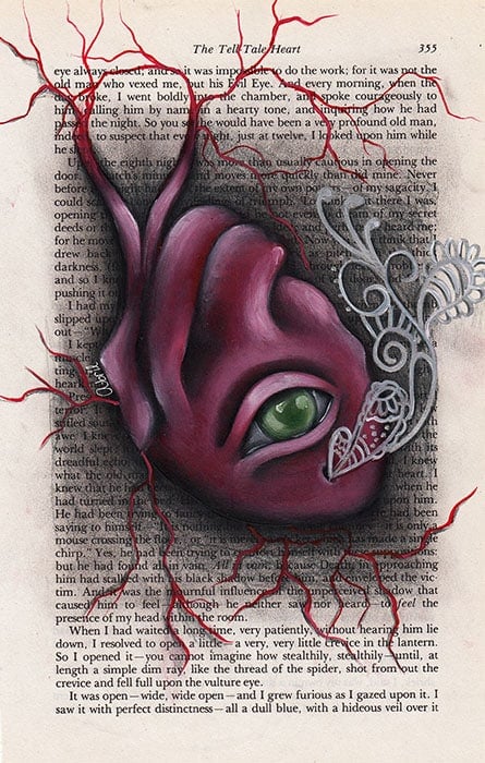 Black Market Art Company The Tell Tale Heart Print