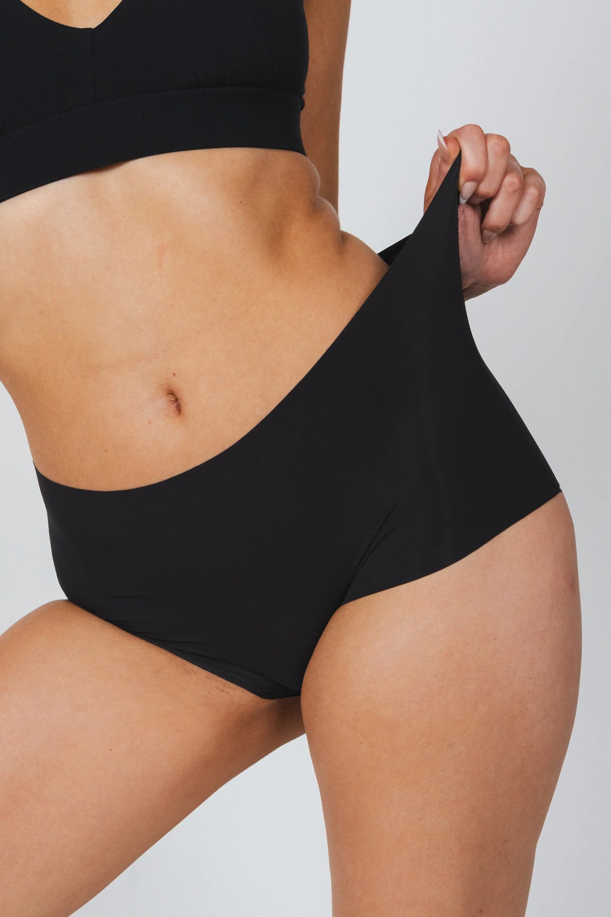The Threat Level Midnight | Black Women’s Seamless Boyshort - Shinesty - Flyclothing LLC