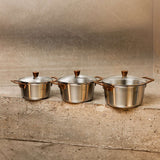Stewpot with Antique Brass Handles (with lid) - CRISTEL USA - Flyclothing LLC