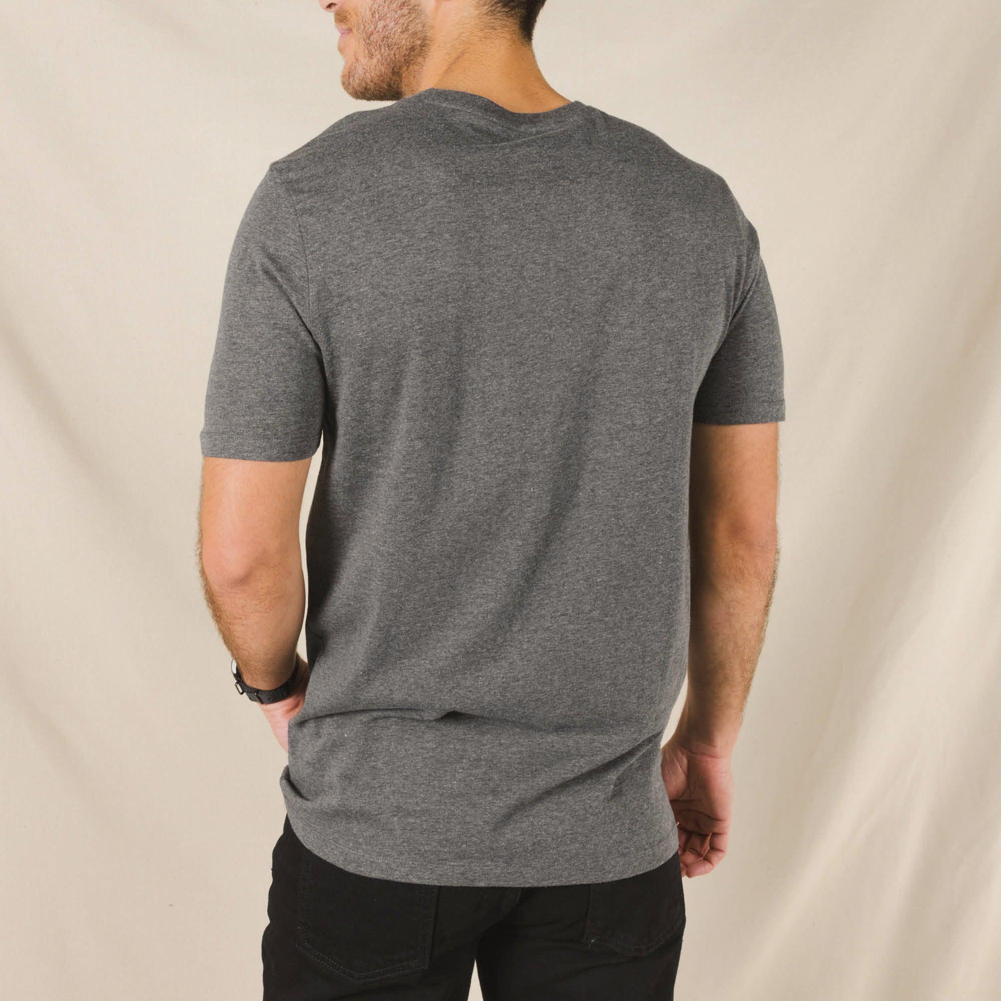 The Ash Or Pass | Dark Heather Grey Everyman™ T Shirt - Shinesty - Flyclothing LLC