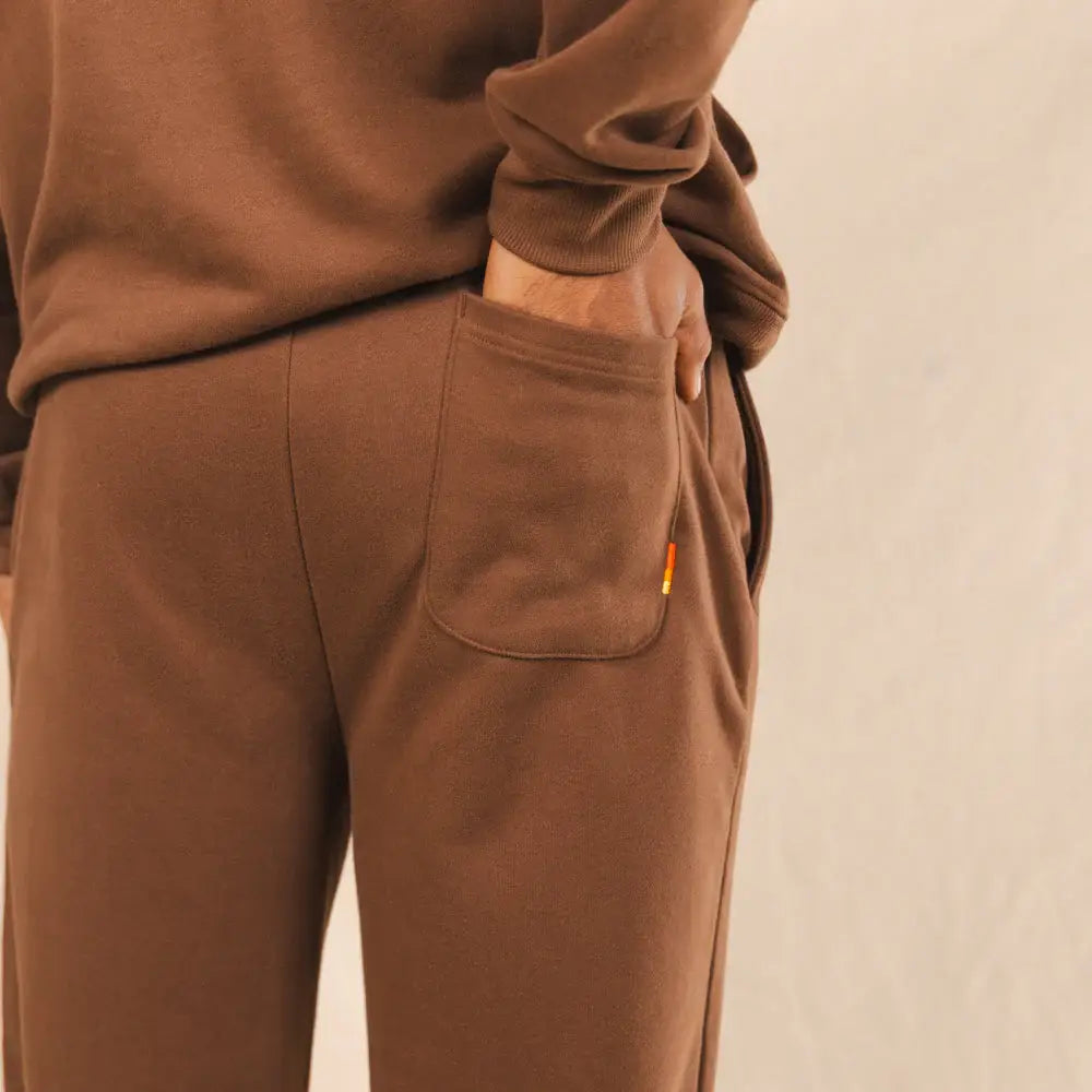 The Mustang | Brown Sexy Terry™ Men’s Lounge Joggers - Shinesty - Flyclothing LLC