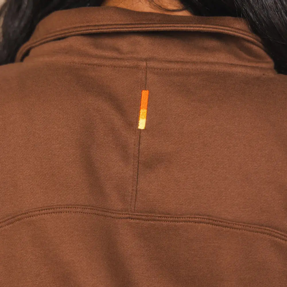 The Mustang | Brown Sexy Terry™ Women’s Half Zip - Shinesty - Flyclothing LLC