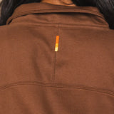 The Mustang | Brown Sexy Terry™ Women’s Half Zip - Shinesty - Flyclothing LLC