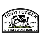Tiddy Tugger State Champs Decal - DIRTY COWBOY USA - Flyclothing LLC