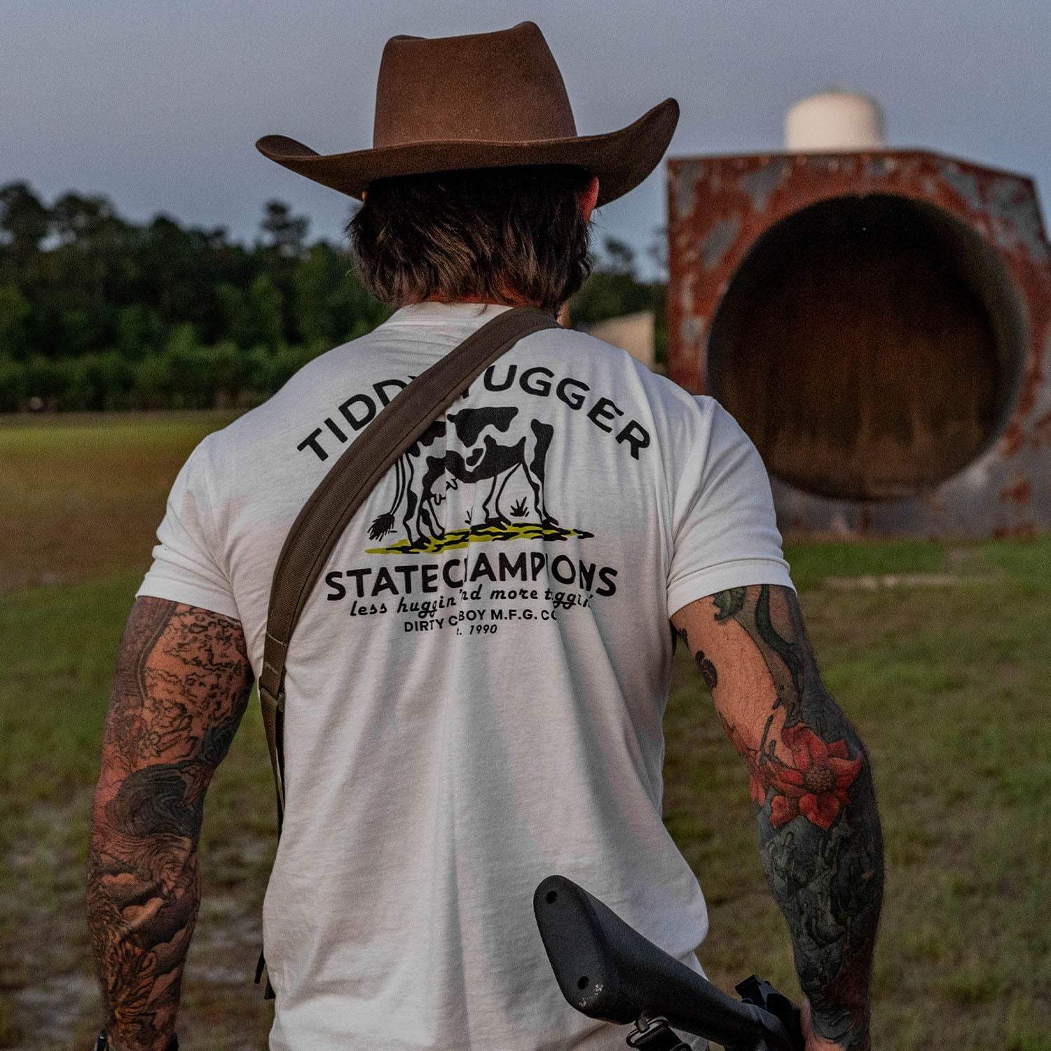 Tiddy Tugger State Champions Men's T-Shirt - DIRTY COWBOY USA - Flyclothing LLC