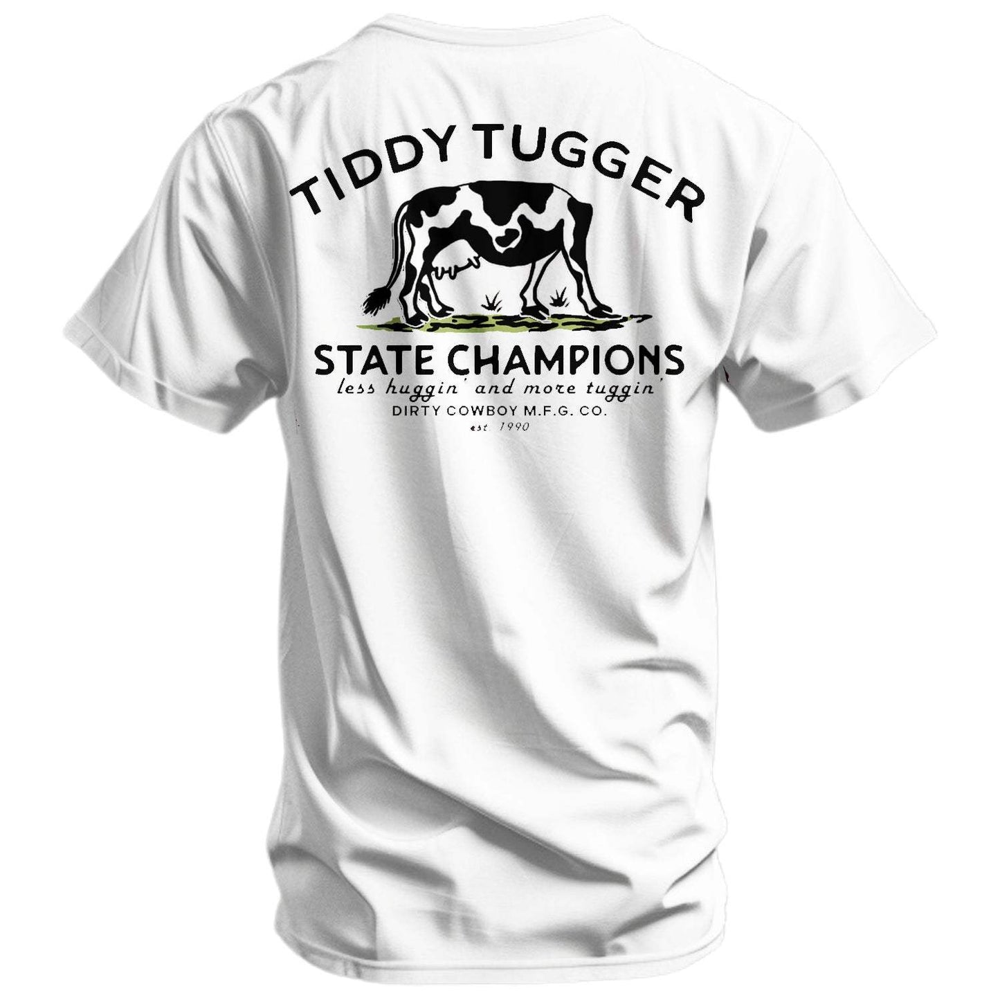 Tiddy Tugger State Champions Men's T-Shirt - DIRTY COWBOY USA - Flyclothing LLC