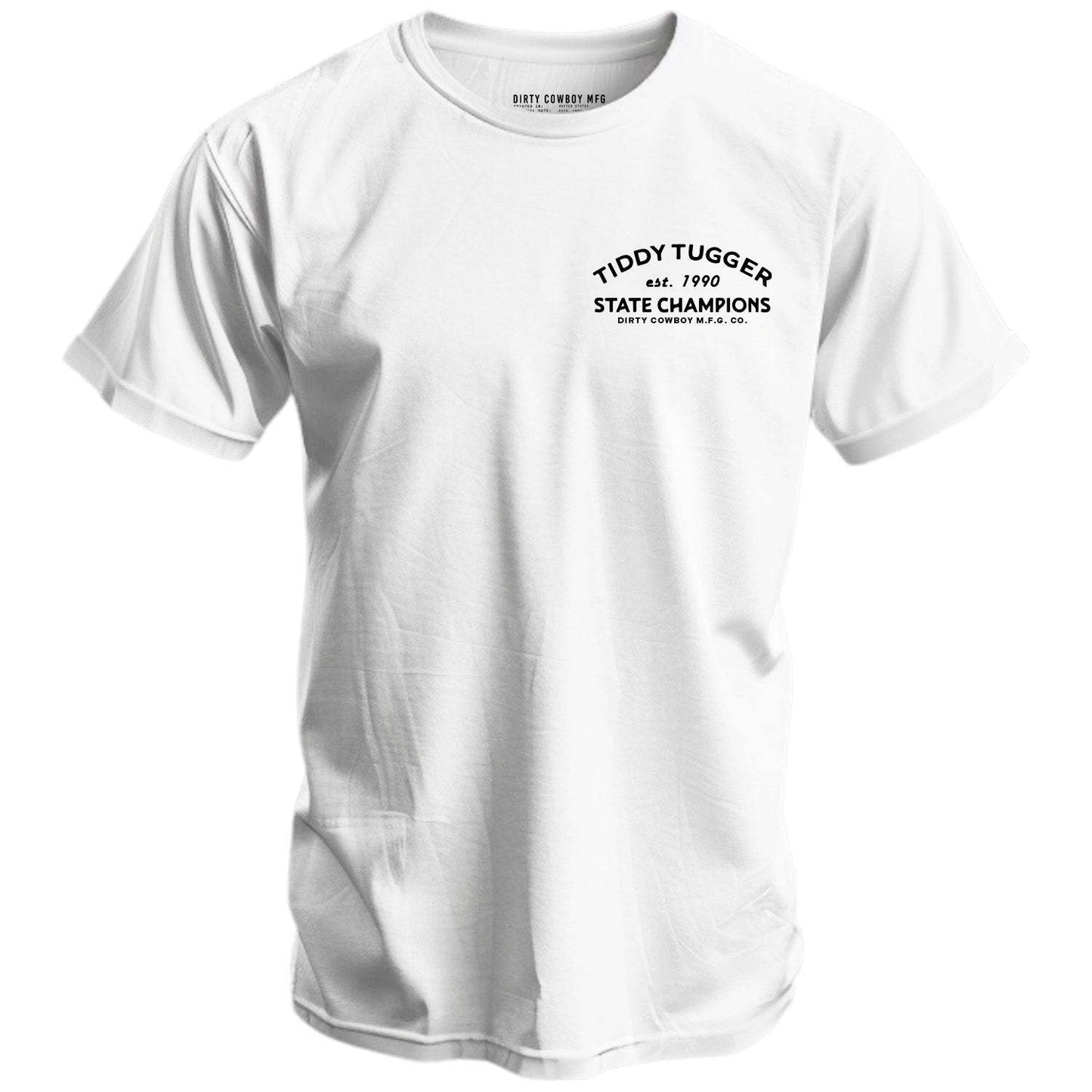 Tiddy Tugger State Champions Men's T-Shirt - DIRTY COWBOY USA - Flyclothing LLC