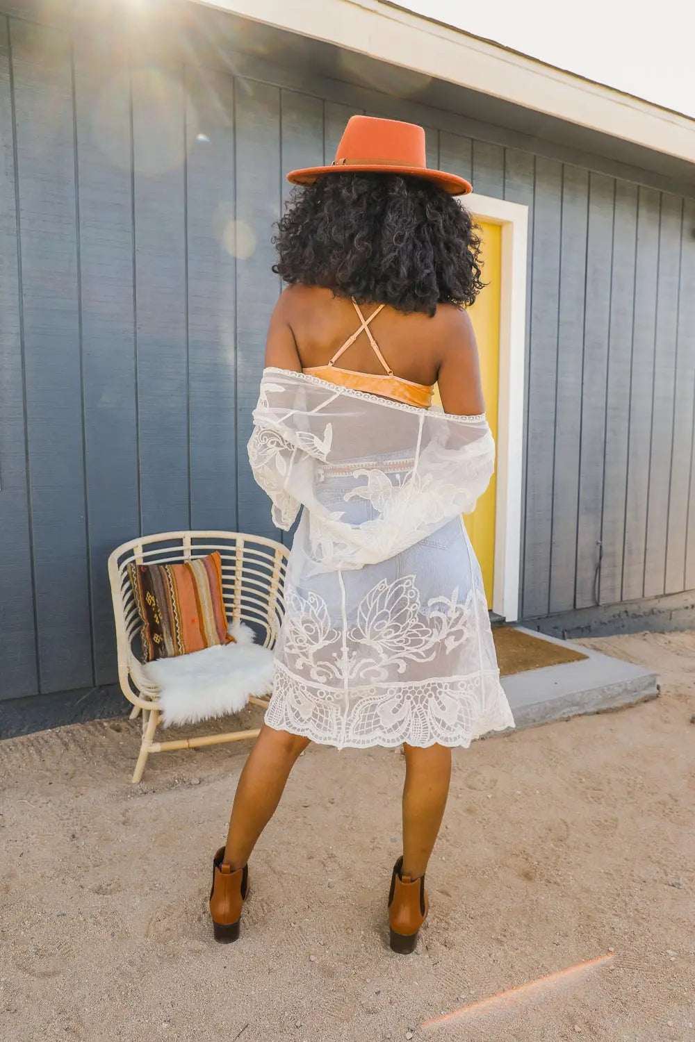 Tie-Dye Triangle Style Bralette - Boho Clothing and Accessories - Flyclothing LLC